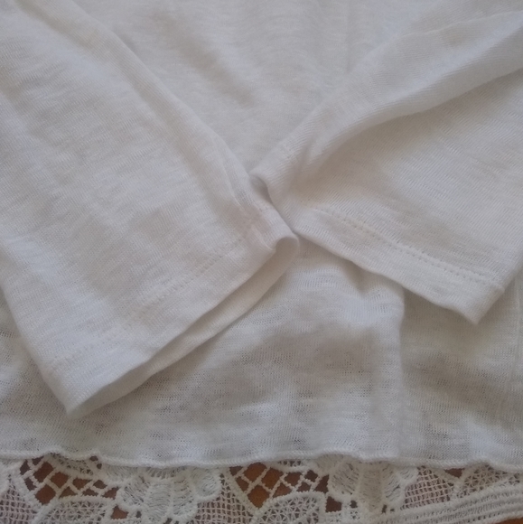 Sundance linen embroidered lace eyelet - Picture 7 of 8